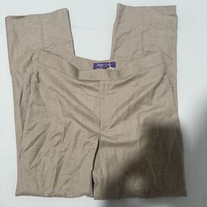 Ralph Lauren Purple Label Women’s Wool Trailer Pans 10 Made in Italy